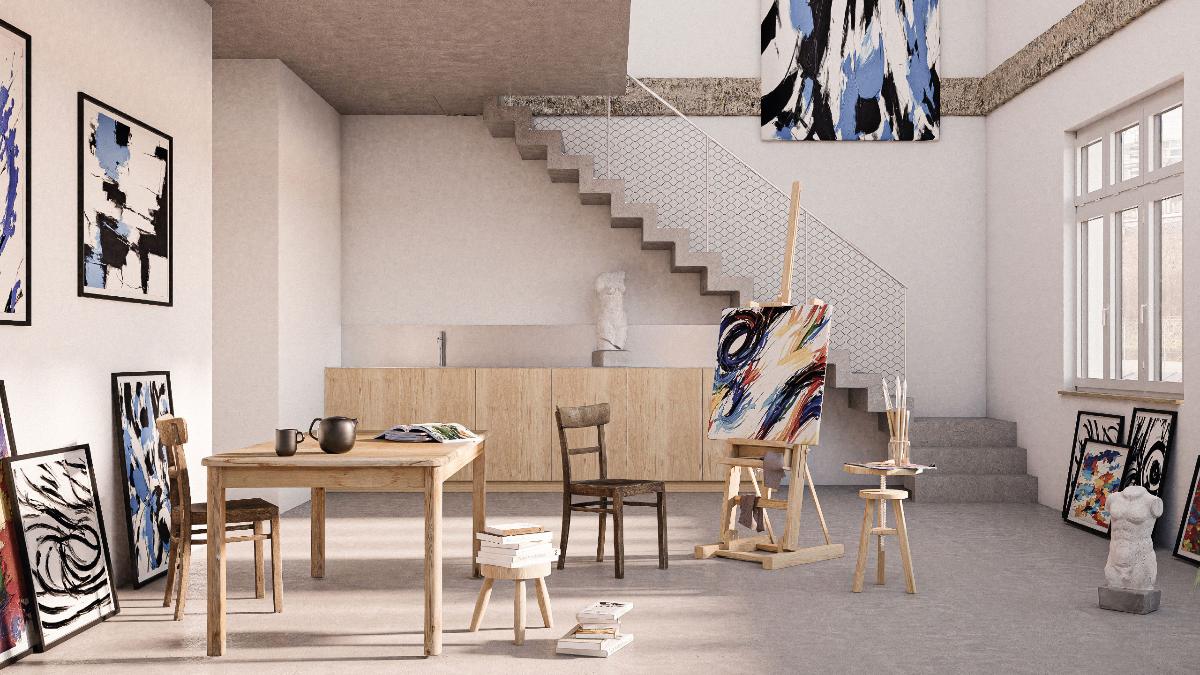 L'avenir du quartier de la Poya, image de synthèse 5