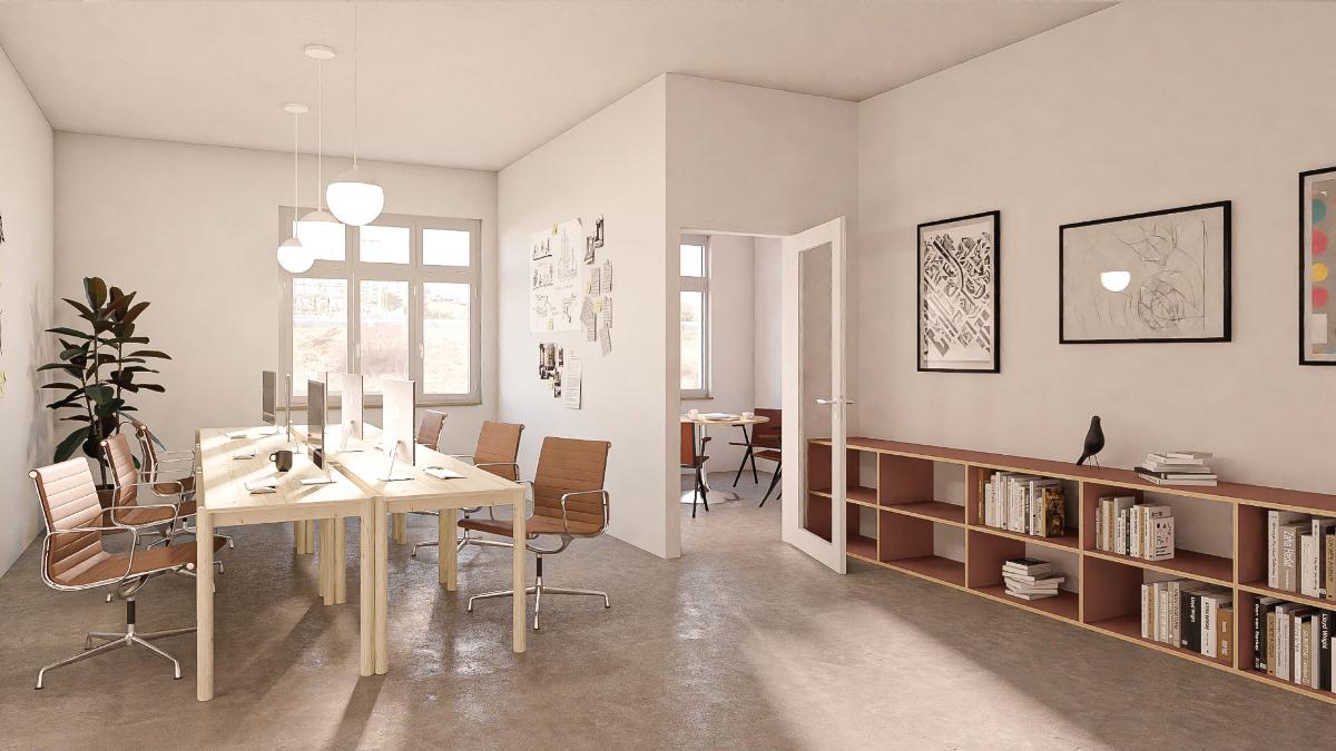 L'avenir du quartier de la Poya, image de synthèse 2